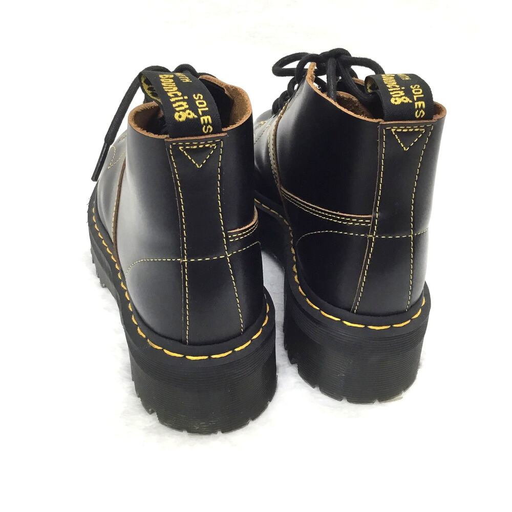 DR. MARTENS Unisex-Adult Black Church Quad Archive Ankle Boot Sz 8 - Picture 5 of 11